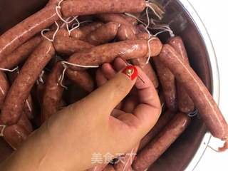 自制Q弹台式脆皮肠的做法步骤:19