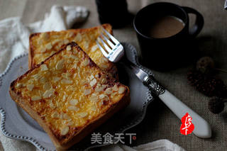 快手美味早餐岩烧乳酪的做法步骤:11