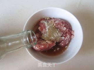 酿蒸丝瓜的做法步骤:2
