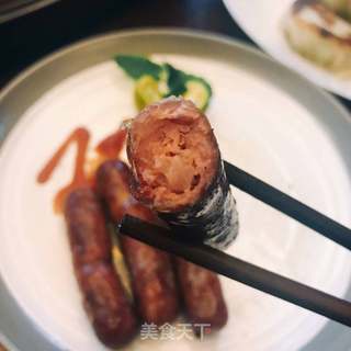 自制Q弹台式脆皮肠的做法步骤:27