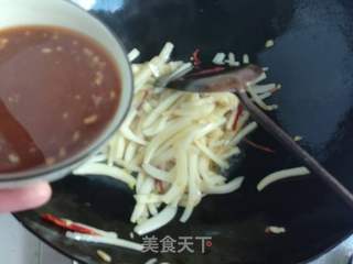 醋溜白菜的做法步骤:8