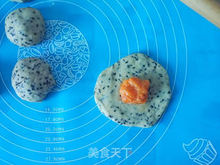 全麦芝麻餐包的做法步骤:12