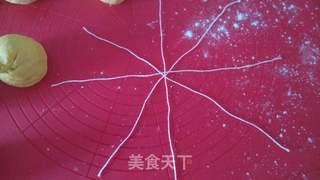 南瓜豆沙面包的做法步骤:6