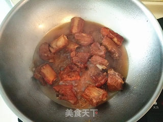 简单版糖醋排骨的做法步骤:7