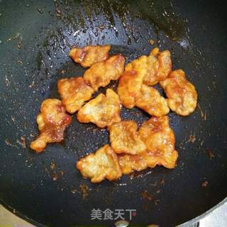 锅包肉的做法步骤:9