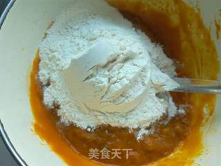 南瓜发糕的做法步骤:7