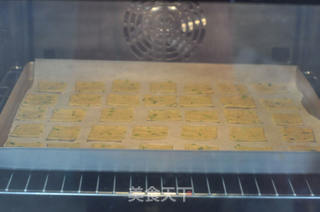 燕麦葱香苏打饼干的做法步骤:11
