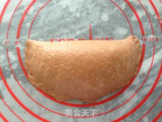 香蕉可可花边包的做法步骤:10