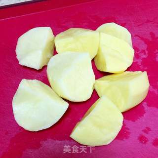 韩式排骨土豆汤的做法步骤:4