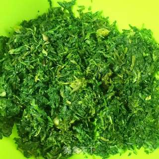 猪肉荠菜包子的做法步骤:6