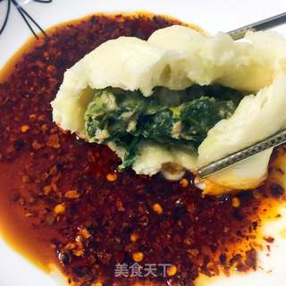 猪肉荠菜包子的做法步骤:26