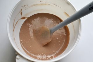 巧克力糯米蛋糕的做法步骤：6