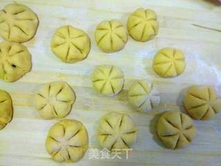 蜜豆南瓜包的做法步骤:11