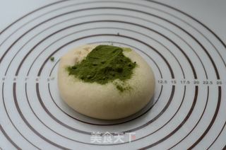 菠菜棋格小吐司的做法步骤：2