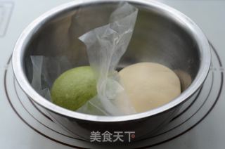 菠菜棋格小吐司的做法步骤：3