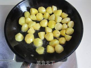 川味土豆烧排骨的做法步骤:3