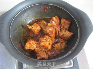 川味土豆烧排骨的做法步骤:6