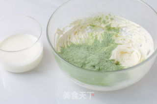 抹茶蜜豆马芬的做法步骤:8