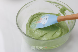 抹茶蜜豆马芬的做法步骤:9