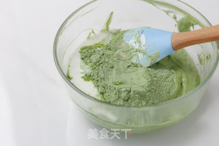 抹茶蜜豆马芬的做法步骤:10