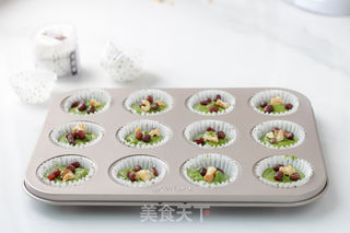 抹茶蜜豆马芬的做法步骤:14