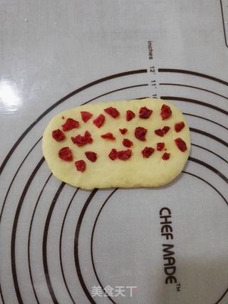 蔓越莓奶香面包的做法步骤:11