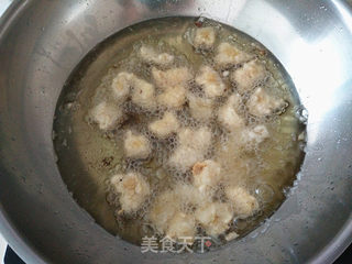 菠萝咕噜肉的做法步骤:5