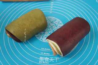 彩色土司的做法步骤:6