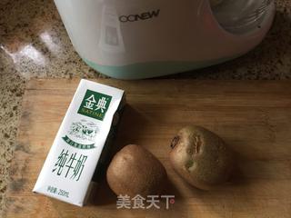 猕猴桃奶昔的做法步骤：1