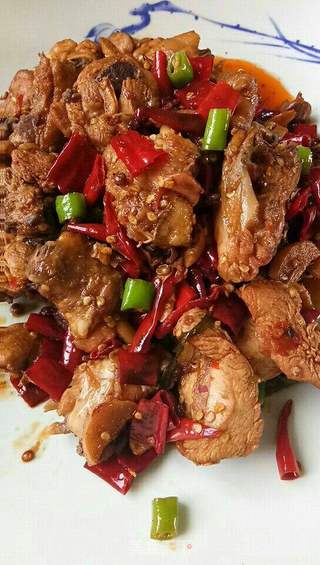 辣子鸡块的做法步骤：8