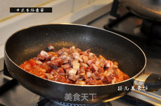 中式香肠意面的做法步骤:17