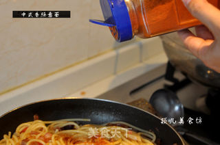 中式香肠意面的做法步骤:20