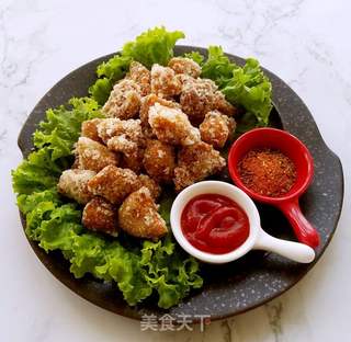 盐酥鸡的做法步骤:7
