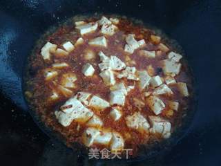麻辣豆腐的做法步骤:7