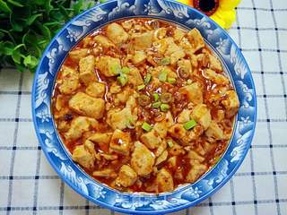 麻辣豆腐的做法步骤:12