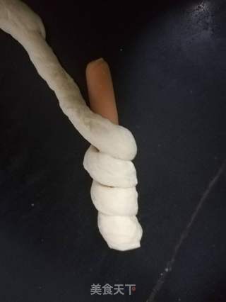毛毛虫花卷的做法步骤:8