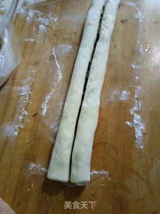 蜂蜜红豆卷的做法步骤:7