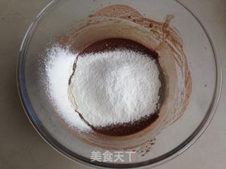 香蕉可可蛋糕的做法步骤:3