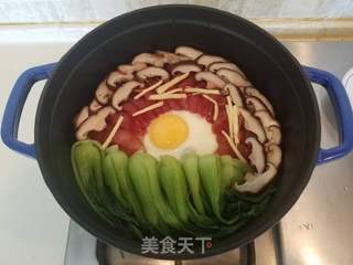 腊味煲仔饭的做法步骤:8