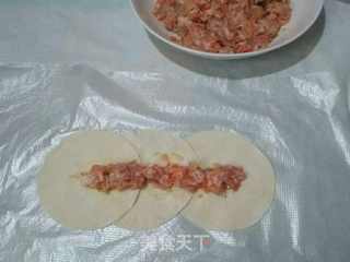 一朵玫瑰花饺的做法步骤:4