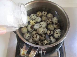 香菇鹌鹑蛋烧排骨的做法步骤:3