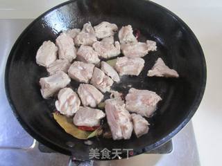 香菇鹌鹑蛋烧排骨的做法步骤:5