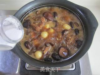 香菇鹌鹑蛋烧排骨的做法步骤:12
