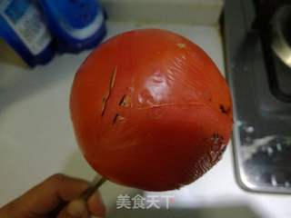 西红柿紫菜蛋花汤的做法步骤:2