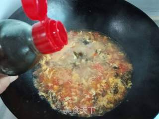 西红柿紫菜蛋花汤的做法步骤:10