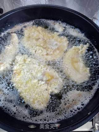 酥炸鸡排的做法步骤:5
