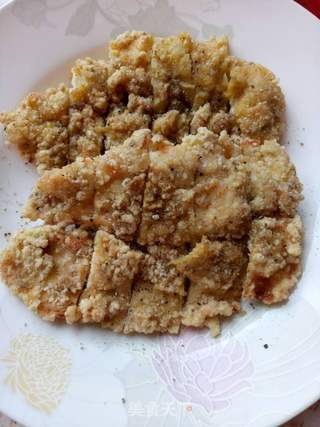酥炸鸡排的做法步骤:7