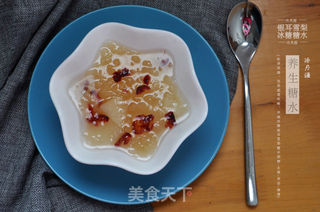 银耳冰糖梨糖水的做法步骤:17
