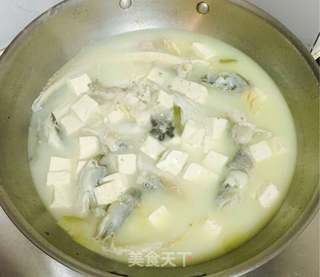 炖菜之逛鱼炖豆腐的做法步骤:9