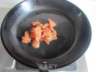 杏鲍菇干子炒肉片的做法步骤:3